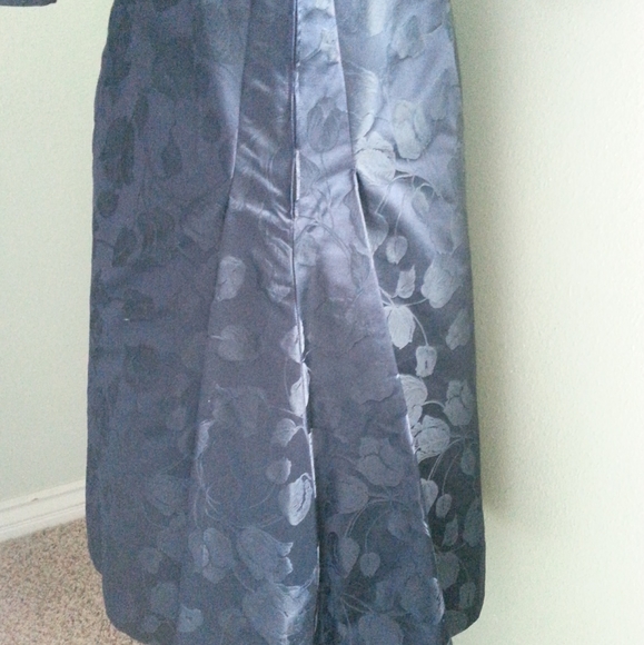 Vintage 60's floral brocade dress - Picture 3 of 4